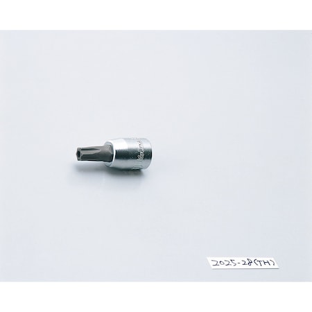 Bit Socket TORX T25H Tamper Resistant 28mm 1/4 Sq. Drive